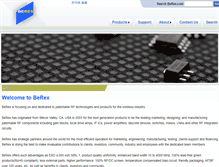 Tablet Screenshot of berex.com